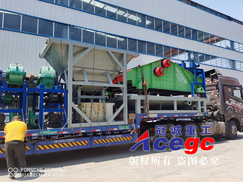 洗沙細砂回收機發往寧波